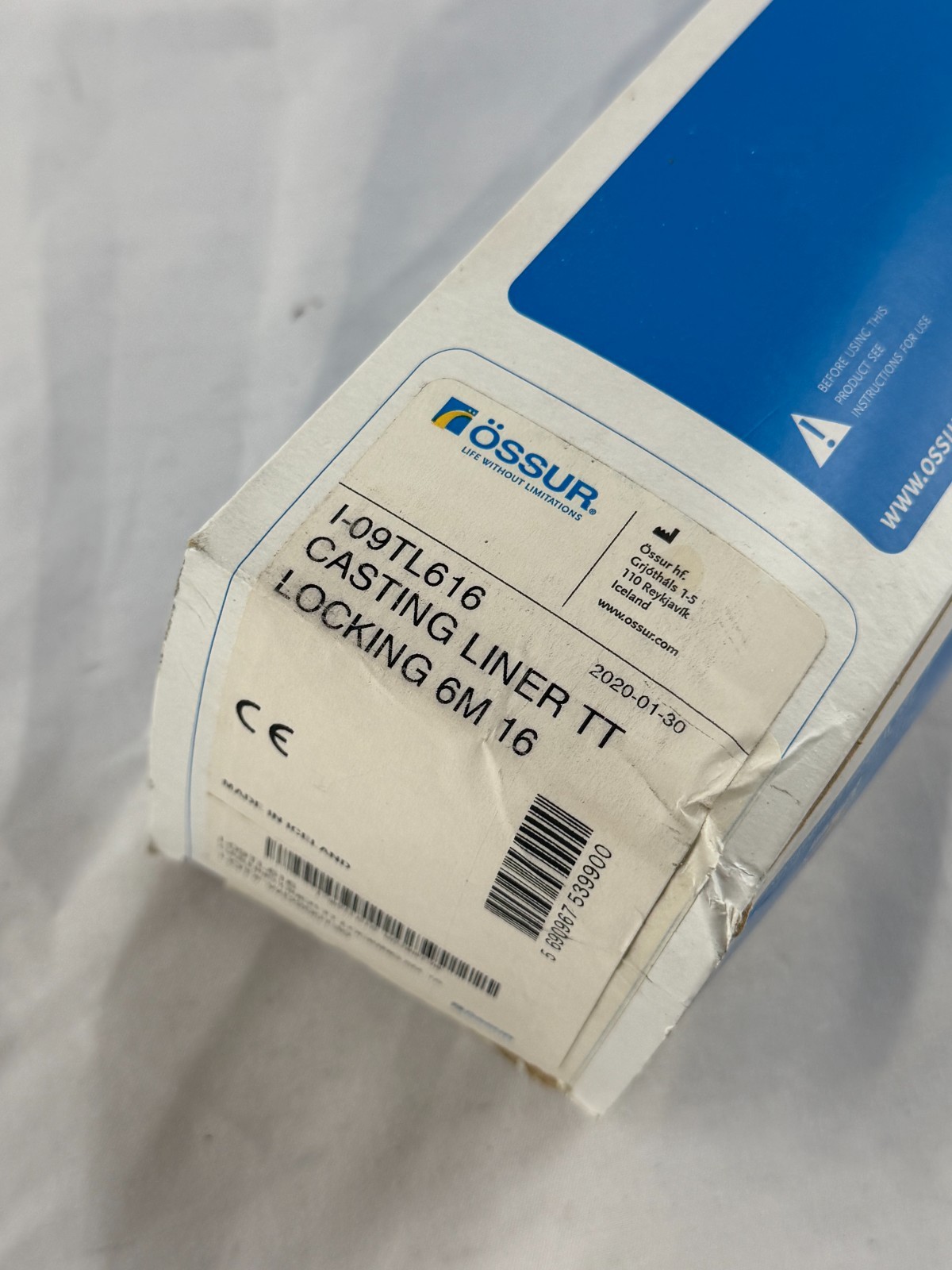 Ossur Casting Liner TT Locking 6M 16 Prosthetic I-09TL616