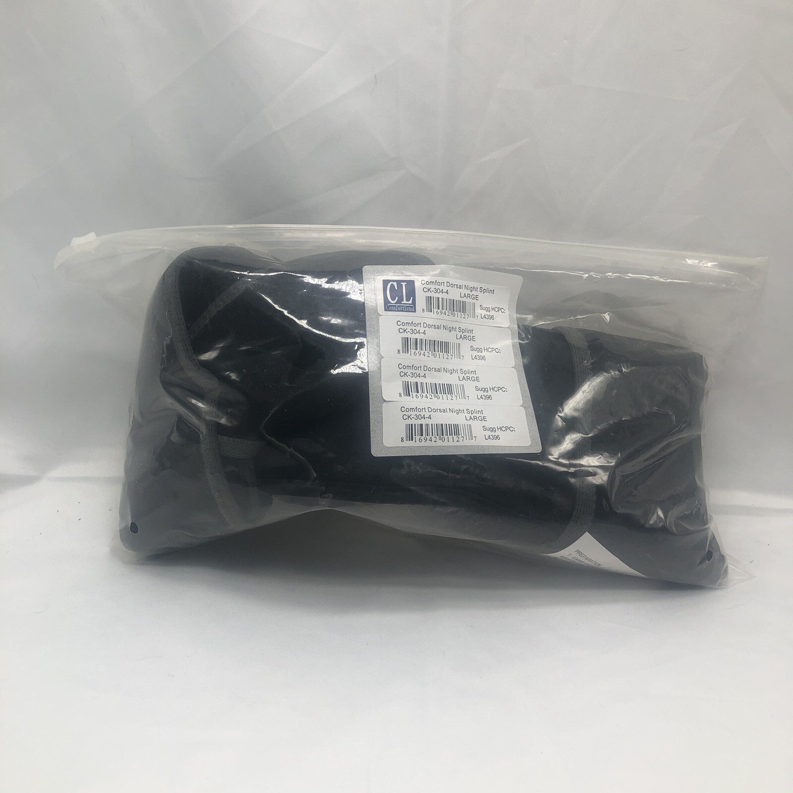 Comfortland Comfort Dorsal Night Splint Foot Support Plantar Fascia CK-304-4 L