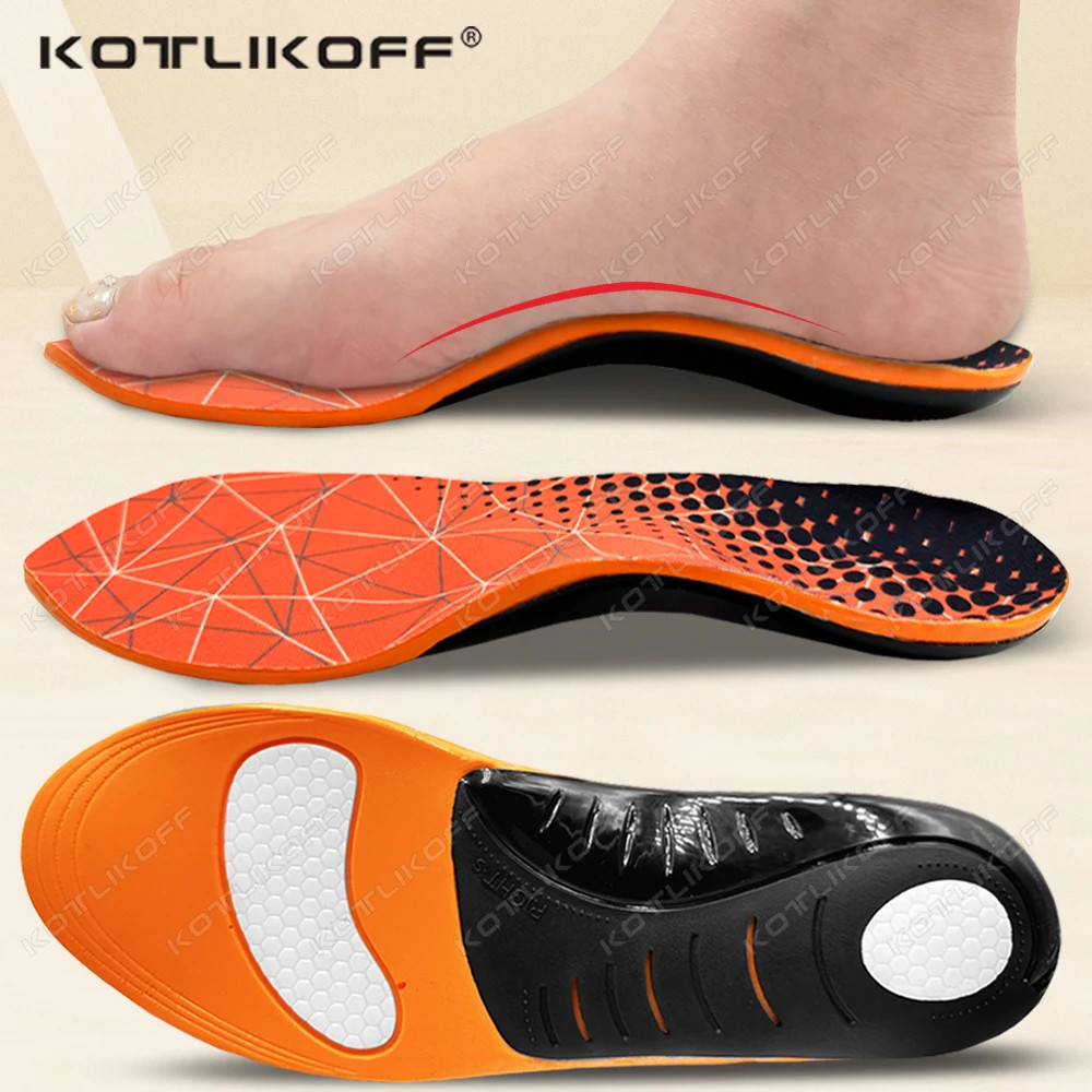 Orthopedic Sport Insole Men Women Comfort Sneaker Flat Feet High Arch