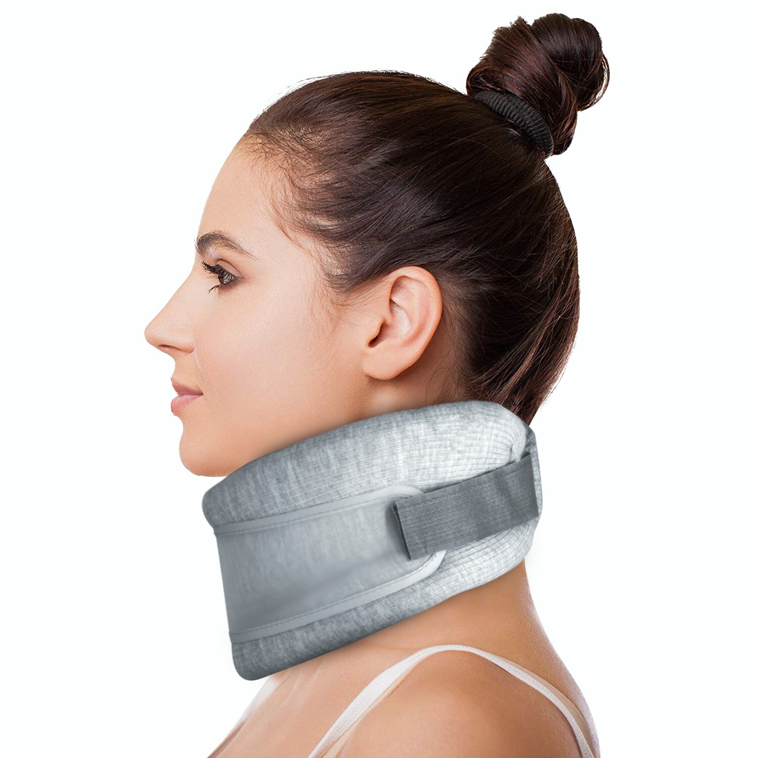 Cervical Neck Traction Device Collar Brace Support Pain Relief Stretcher Therapy