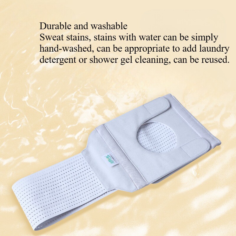 New U-shaped Stoma Adjustable Abdominal Support Belt Comfort for Ostomy Patients