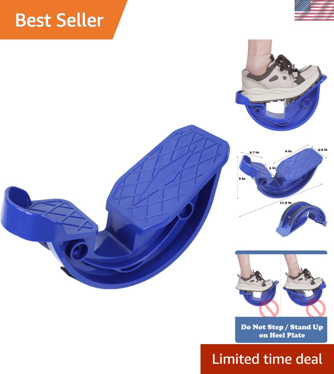 Foot Stretcher, Calf Stretcher for Plantar Fasciitis, Non-slip Stretching Foo…