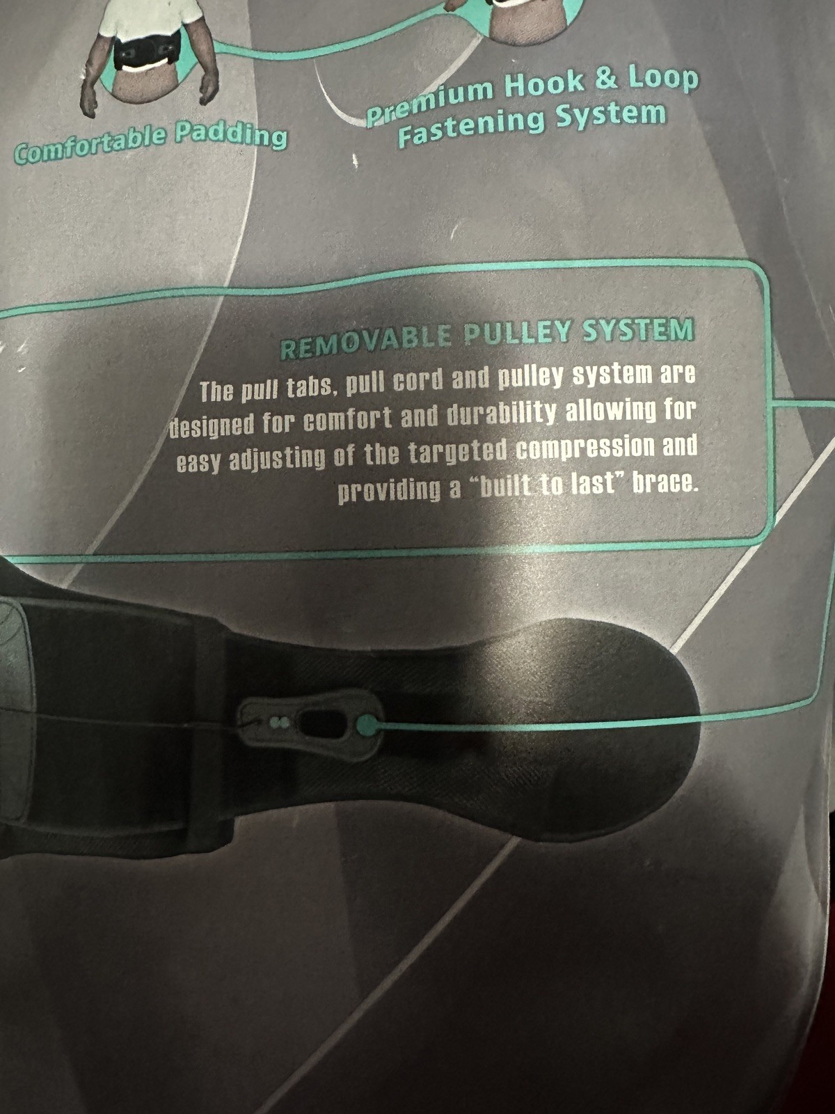 Coretech 639 LSO Adjustable Back Brace (One Size Fits All) *NEW with Tags