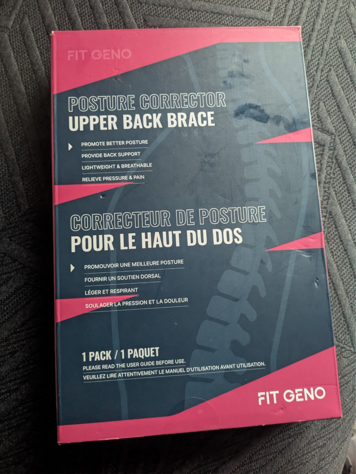 upper back brace Fit Geno