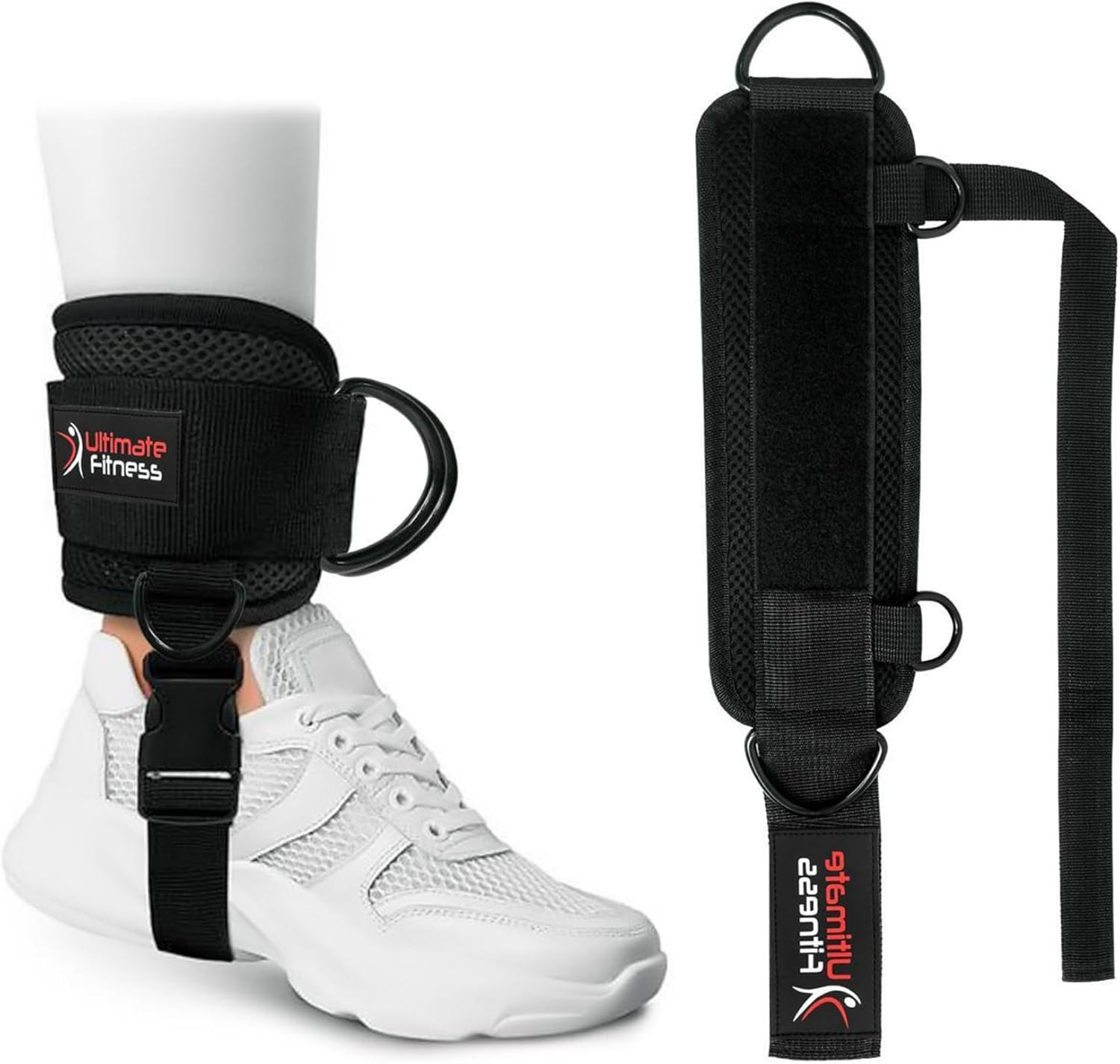 Premium Neoprene Ankle Straps for Cable Machines – Booty & Leg Workouts