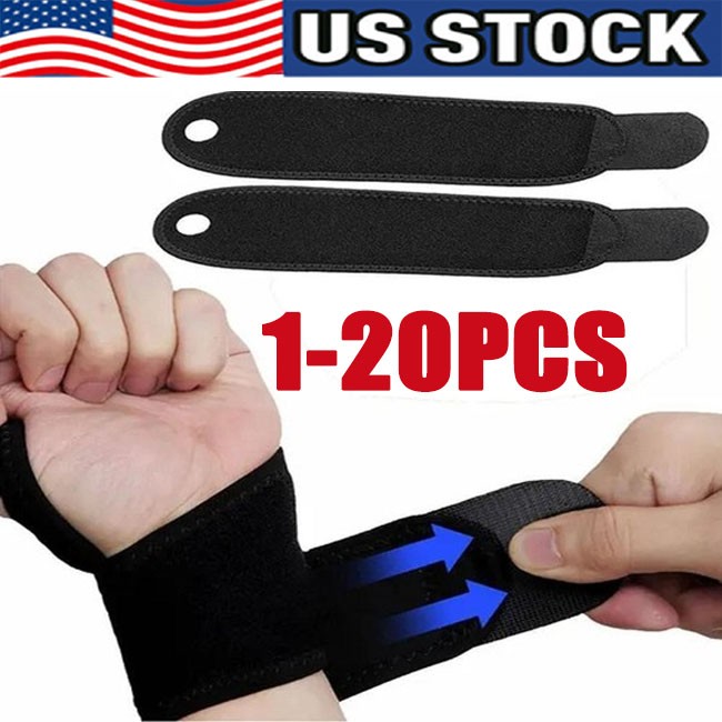 Wrist Hand Brace Support Carpal Tunnel Sprain Arthritis Gym Splint Left / Right