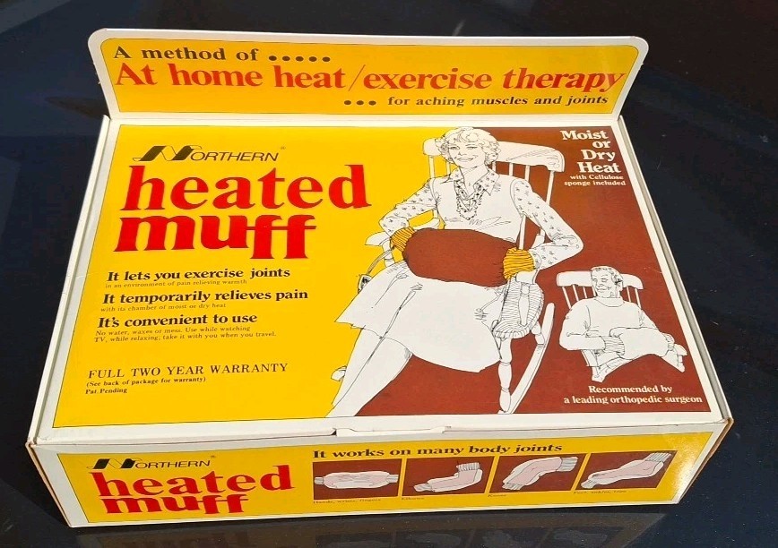 BRAND NEW!! Northern Heated Arthro Muff In Box #590-2 For Arthritis Relief NOS