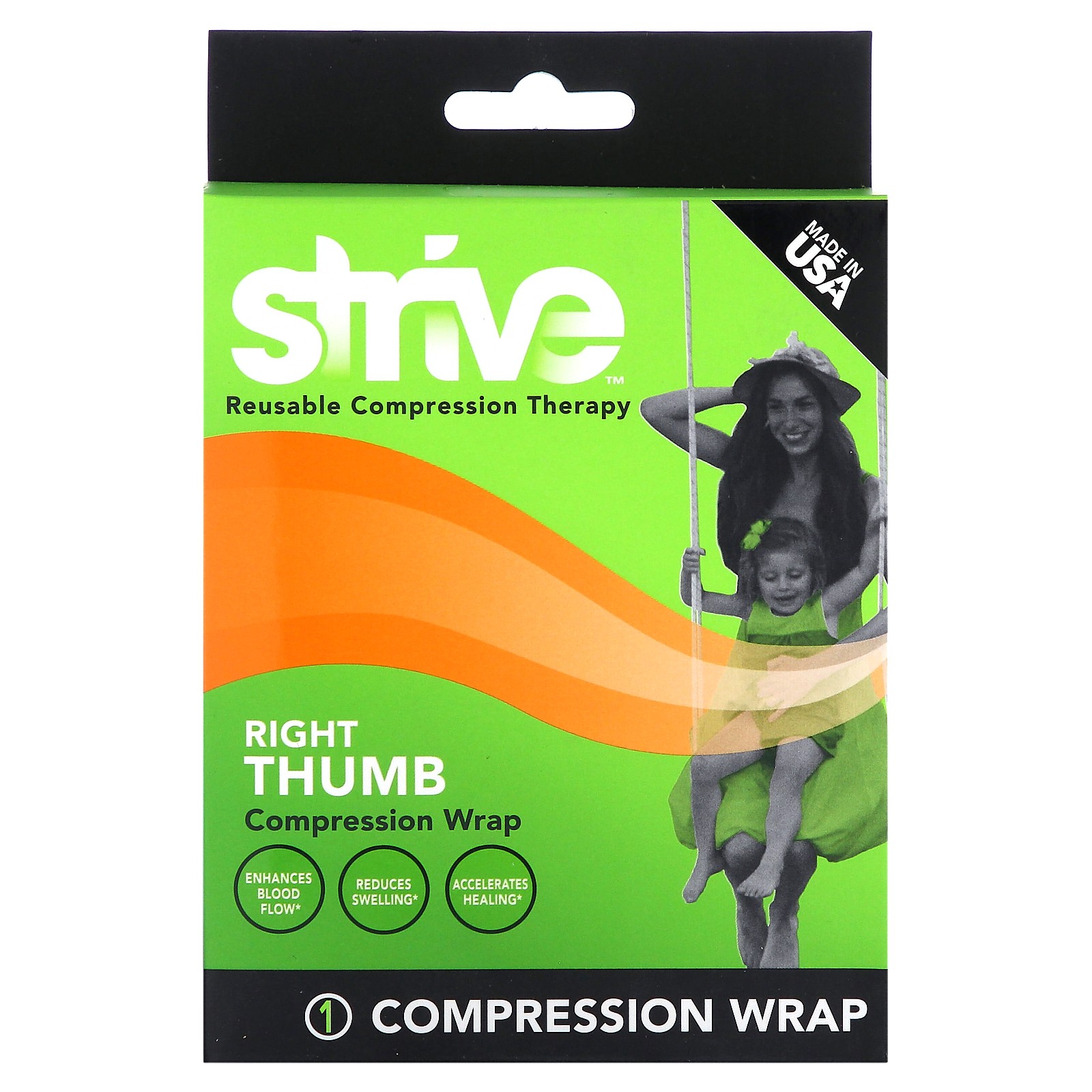 Right Thumb Compression Wrap , 1 Count