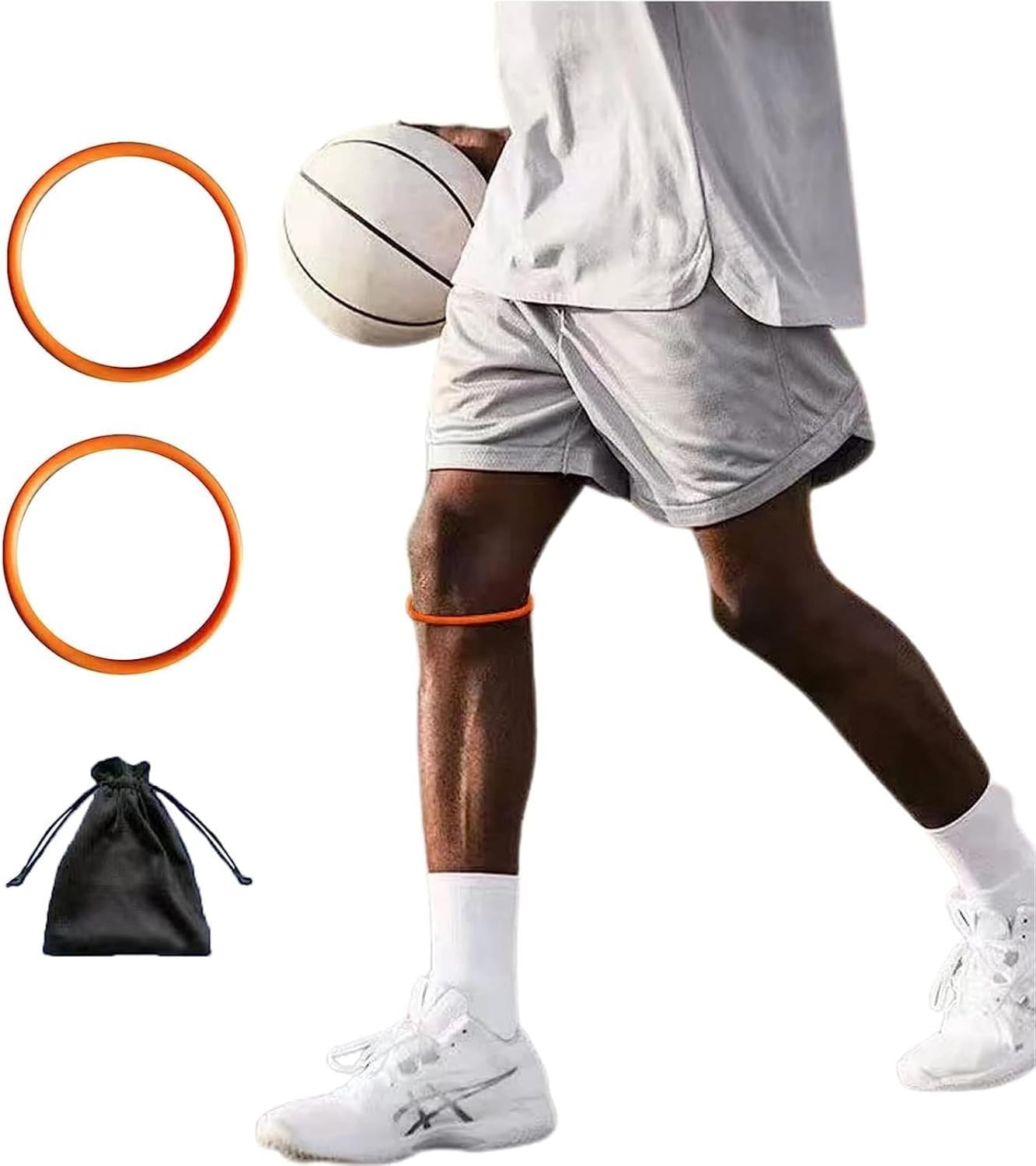 Non-Slip Patellar Knee Strap – Silicone Support for Active Lifestyles