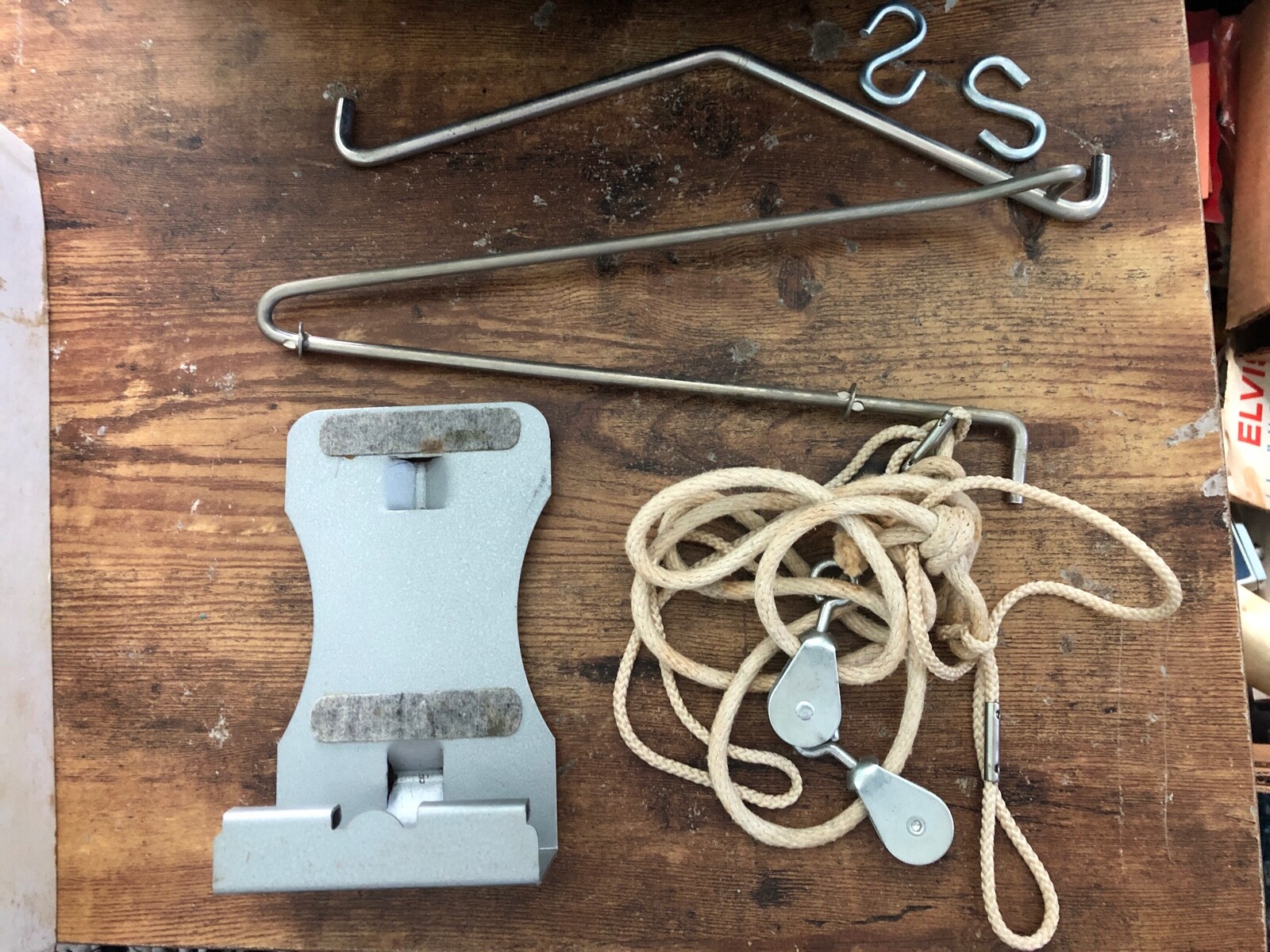 Vintage M&M COMFORT LINE Cervical Traction Home Kit w/ Box MOORE Maywood Ill