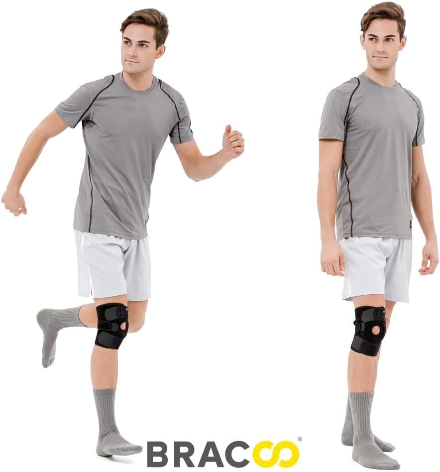 Adjustable Knee Brace for Enhanced Support During Workouts and Recovery