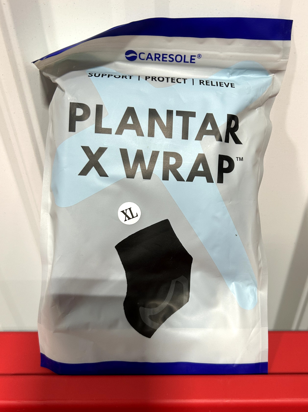 New Caresole Plantar X Wrap Size XL Support Protect Relieve Pain NEW
