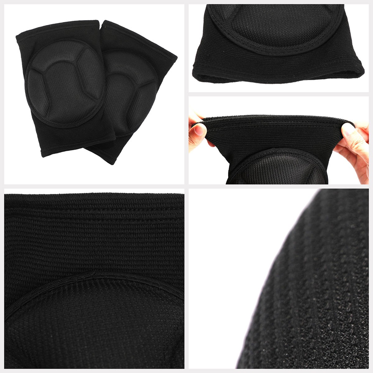 2PCS Nylon Knee Pads Leg Protector For Sport Work Flooring Construction Support