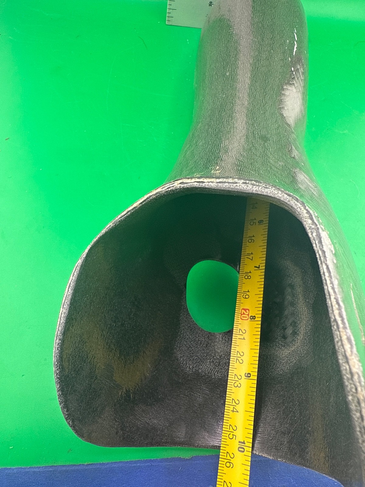 Right below knee prosthetic socket. Not for medical use.