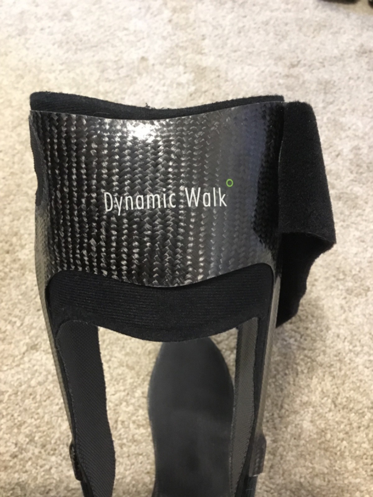 Fillauer Dynamic Walk Standard AFO Drop Foot Brace – RIGHT Foot – Size Medium –