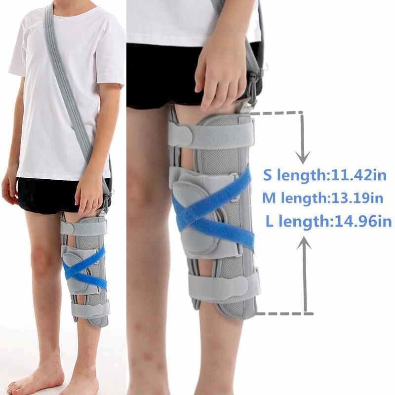 RousuMed Paediatric Knee Immobilizer “L” Post Fracture OPS/Cast Child Kid Brace