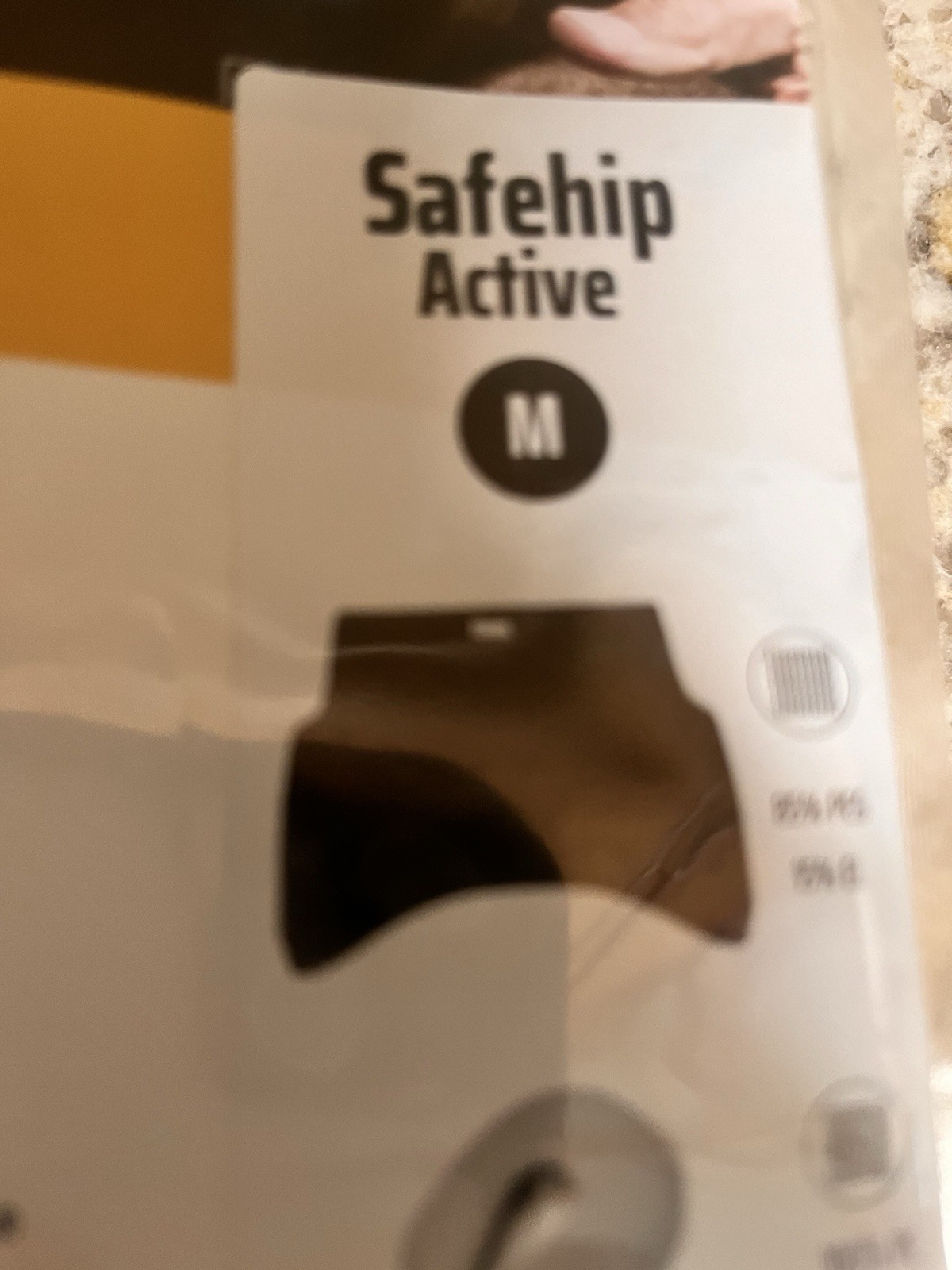 Safehip Active Hip Protection Belt Medium Black,