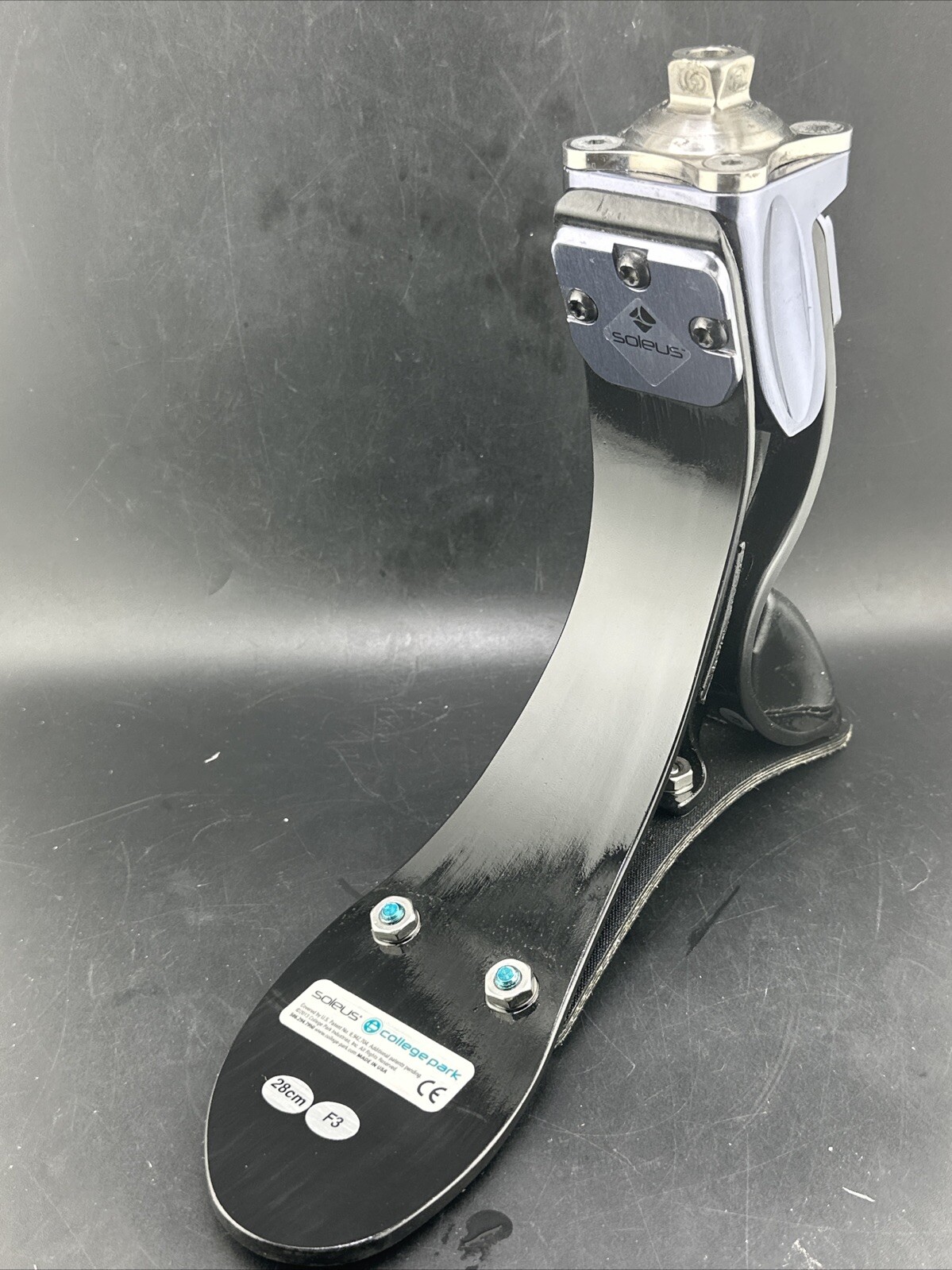 college park Collegepark soleus prosthetic foot Size 28. Right. No Shell.