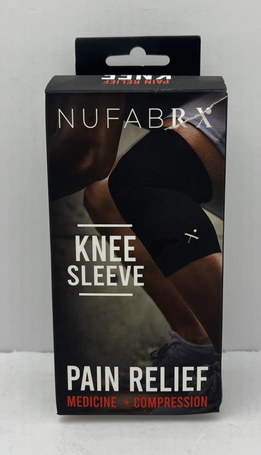 NUFABRX Knee Compression Sleeve Pain Relief