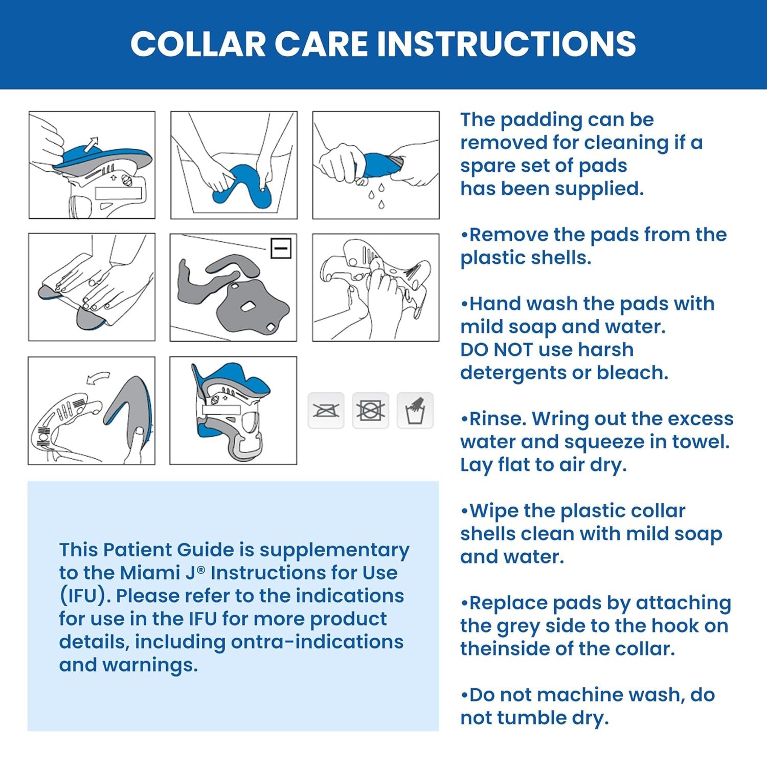 Miami J Cervical Neck Collar – Relieves Pain & Pressure on Spine MJ-500 / Tall