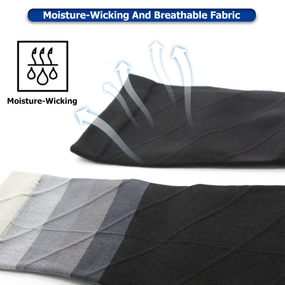 Calf Sleeve Leg Support Brace Compression Socks Stockings Varicose Shin Splint