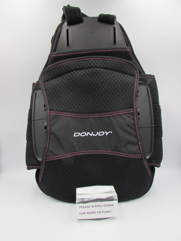 NEW DONJOY BACK BRACE TLSO W/ SHOULDER STRAPS THORACIC REHAB MODEL 13-5893-2 S/M
