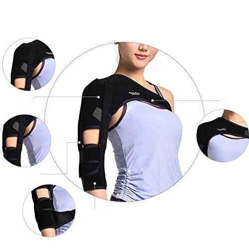 Shoulder Brace Support Arm Sling for Stroke Hemiplegia Subluxation Recovery, …