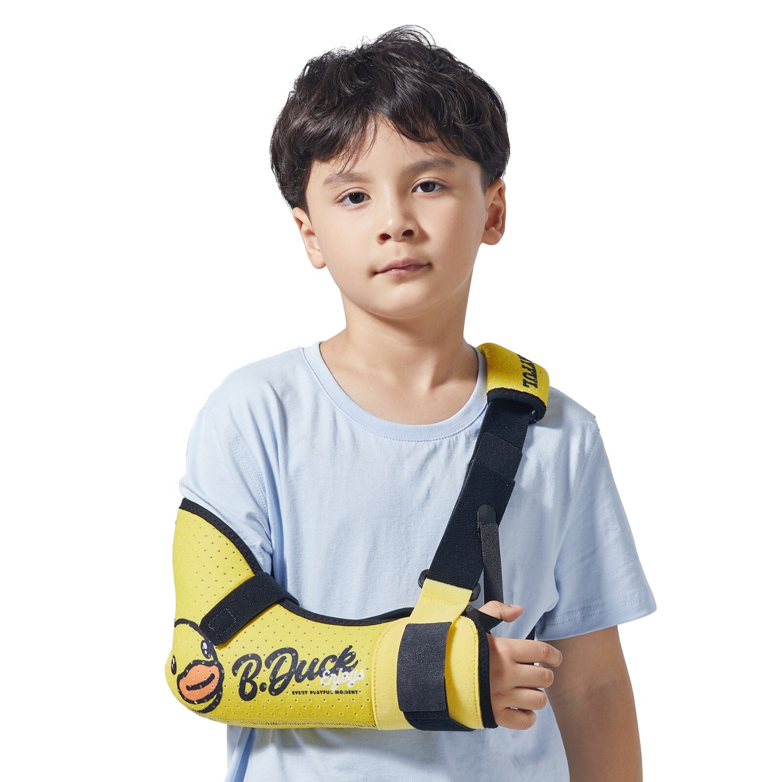 VELPEAU Kids Arm Shoulder Elbow Immobilizer Sling For Broken Fracture Injury