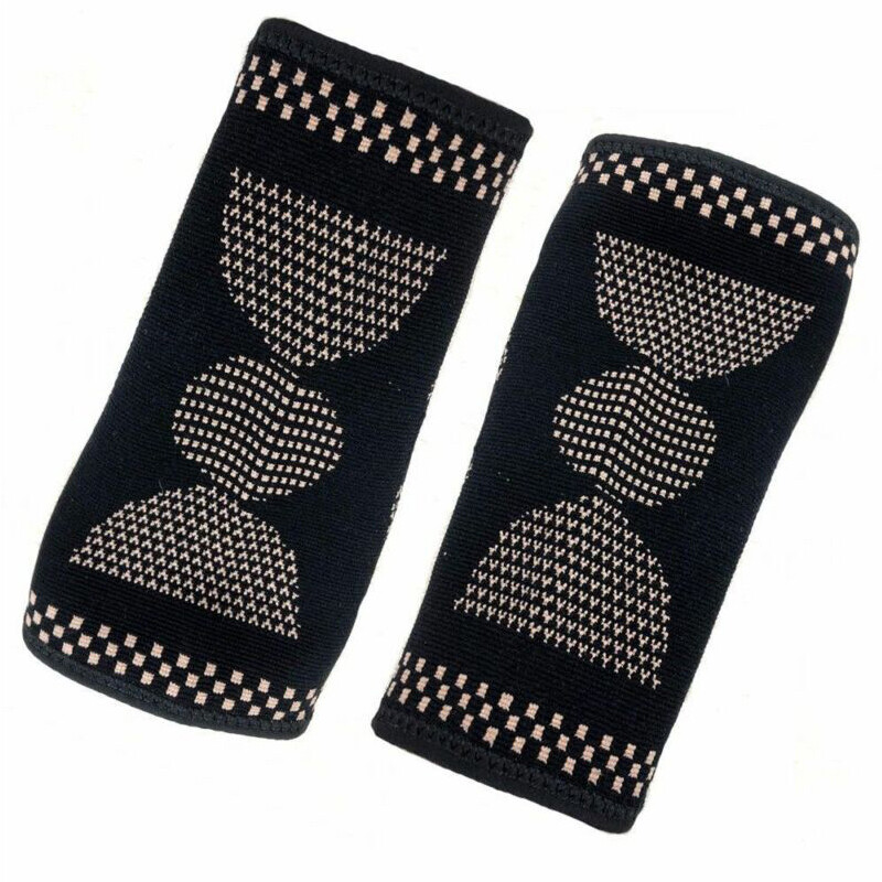 Copper Elbow Support Compression Arm Sleeve Brace Wrap Arthritis Tendonitis Pain