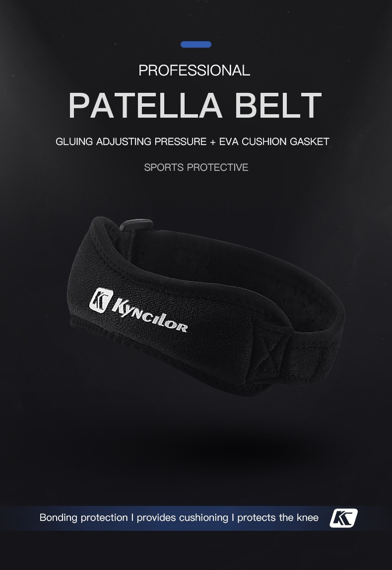 Knee Patellar Tendon Support Strap Adjustable Compression Brace Sports Sleeve