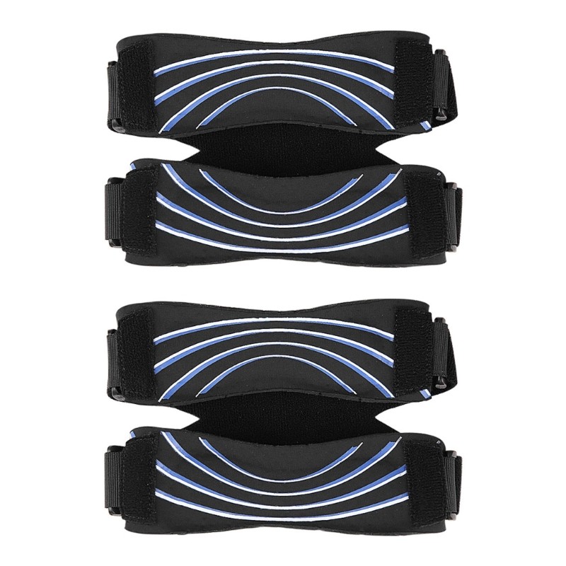 Silicone Padded Adjustable Patella Support Strap for Basketball Baseball Soccer