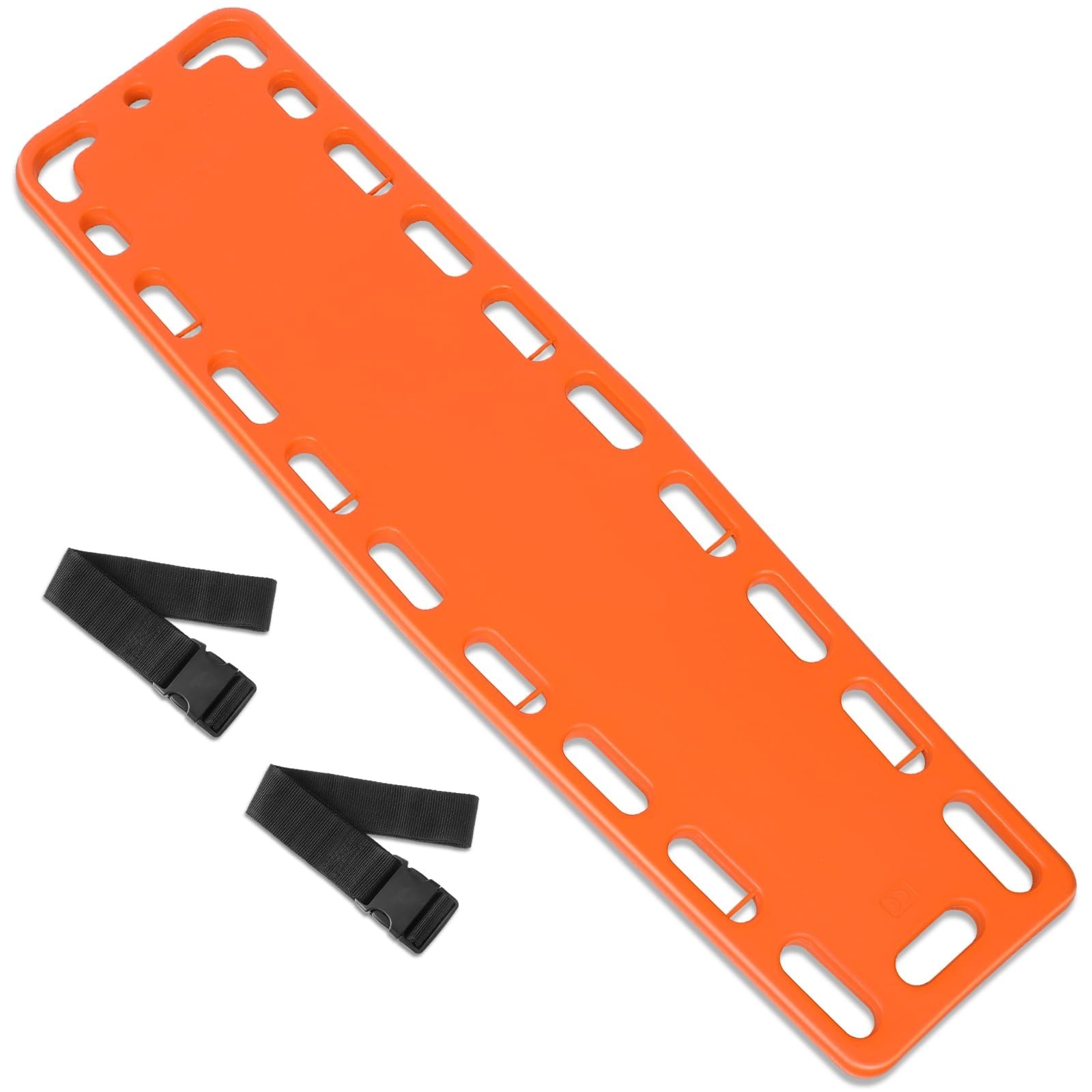 Jenaai 72.83 x 17.72 x 2.5 Inch Spine Board Stretcher with Backboard Straps, …