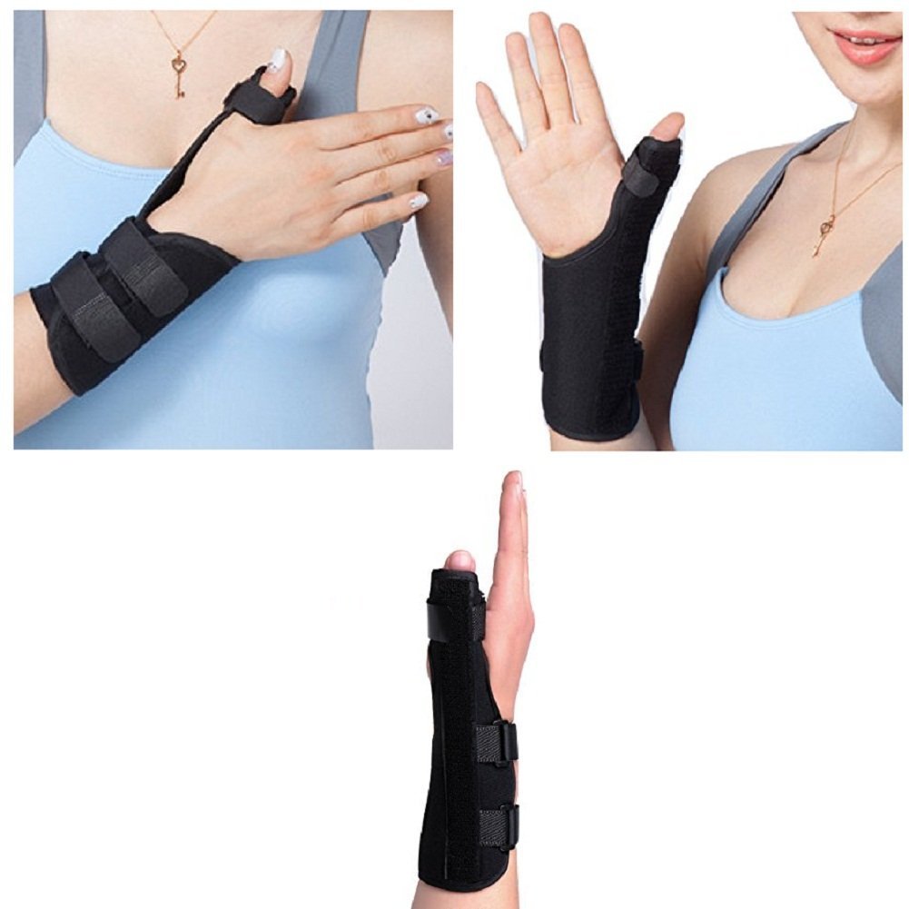 Wrist Support Brace With Thumb Hand Support One Size Breathable Sport Stabilizer