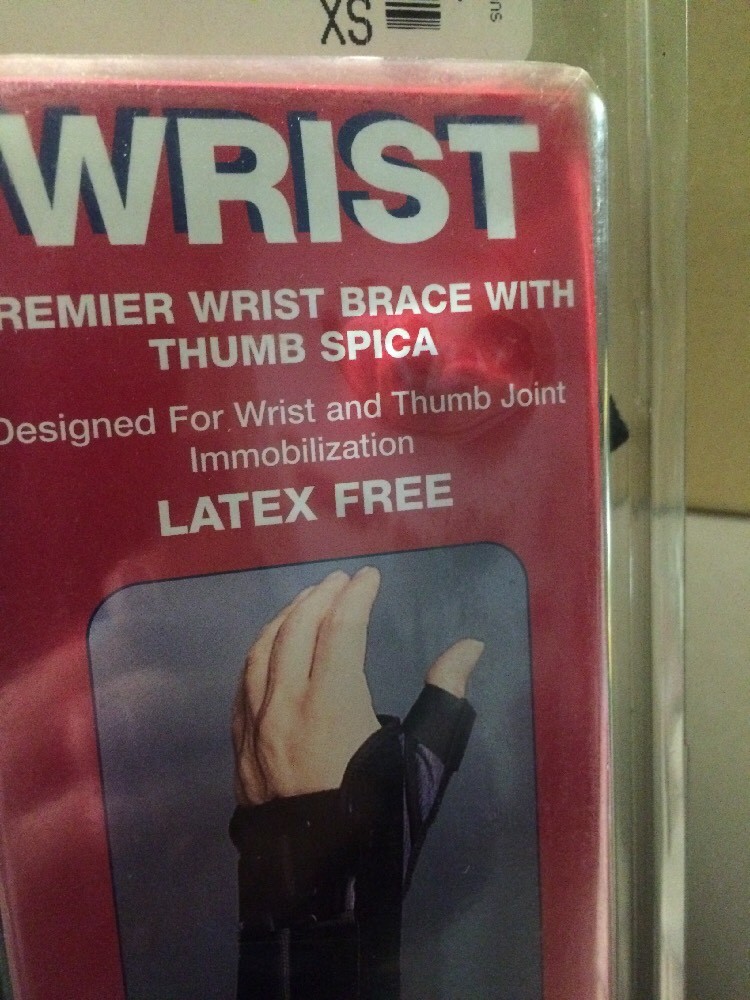 Physicians Choice Premier Wrist Brace Left Size XS #5000-4551 NIP