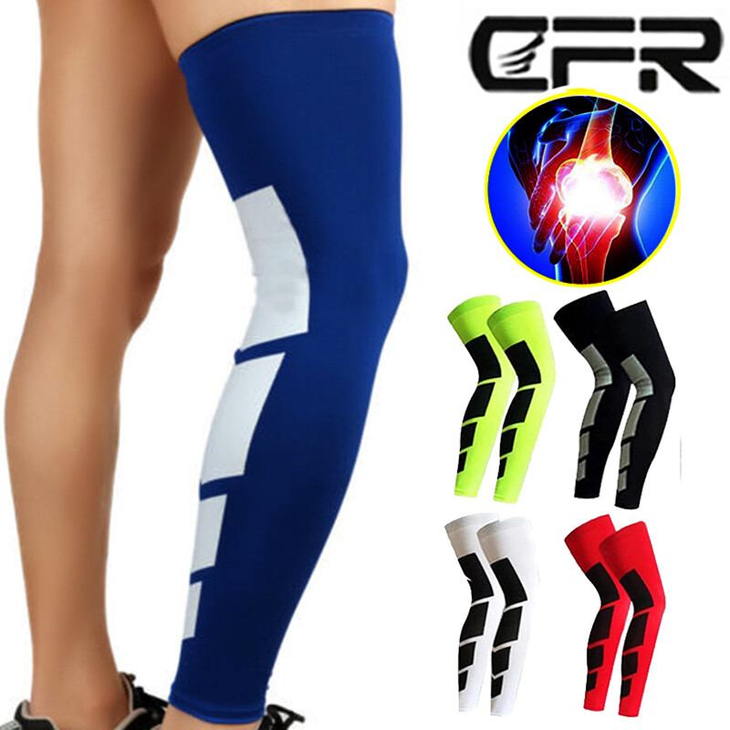 Knee Leg Support Compression Sleeve Brace Sport Pain Arthritis Relief Running US