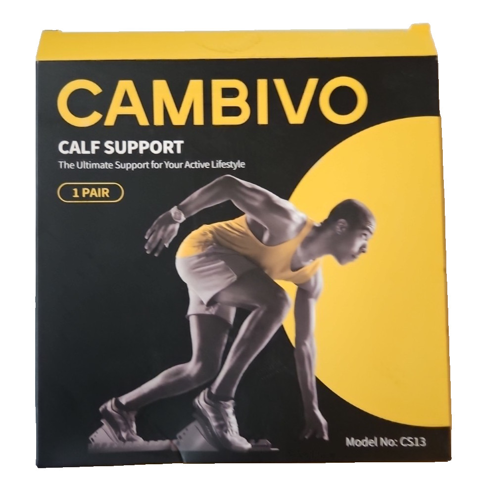 Cambivo Calf Support 1 Pair ` Medium – Open Box