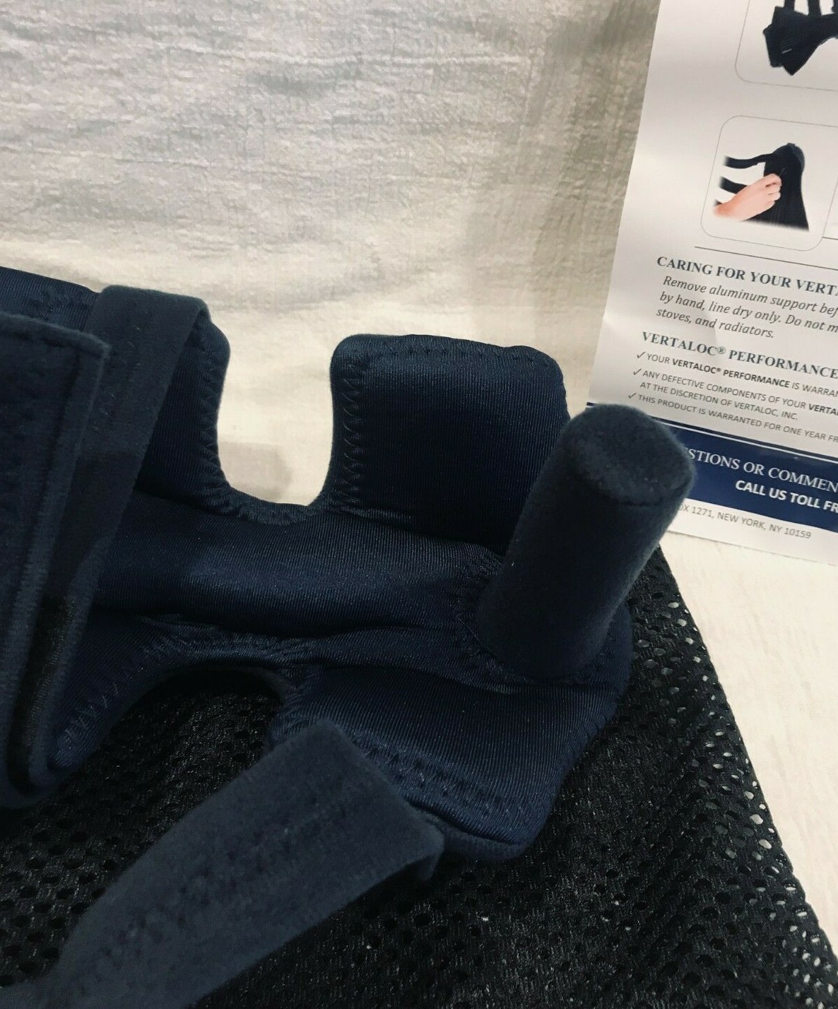 VertaLoc Wrist Brace Orthosis Strap maximize stability & provide support/ Blue