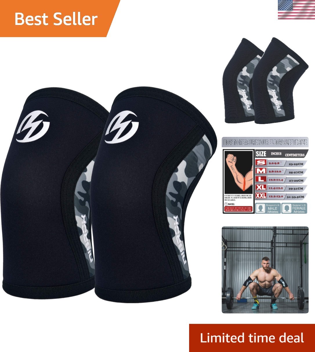 Unbreakable Elbow Support Sleeves – Total Coverage for Weightlifting and Sports