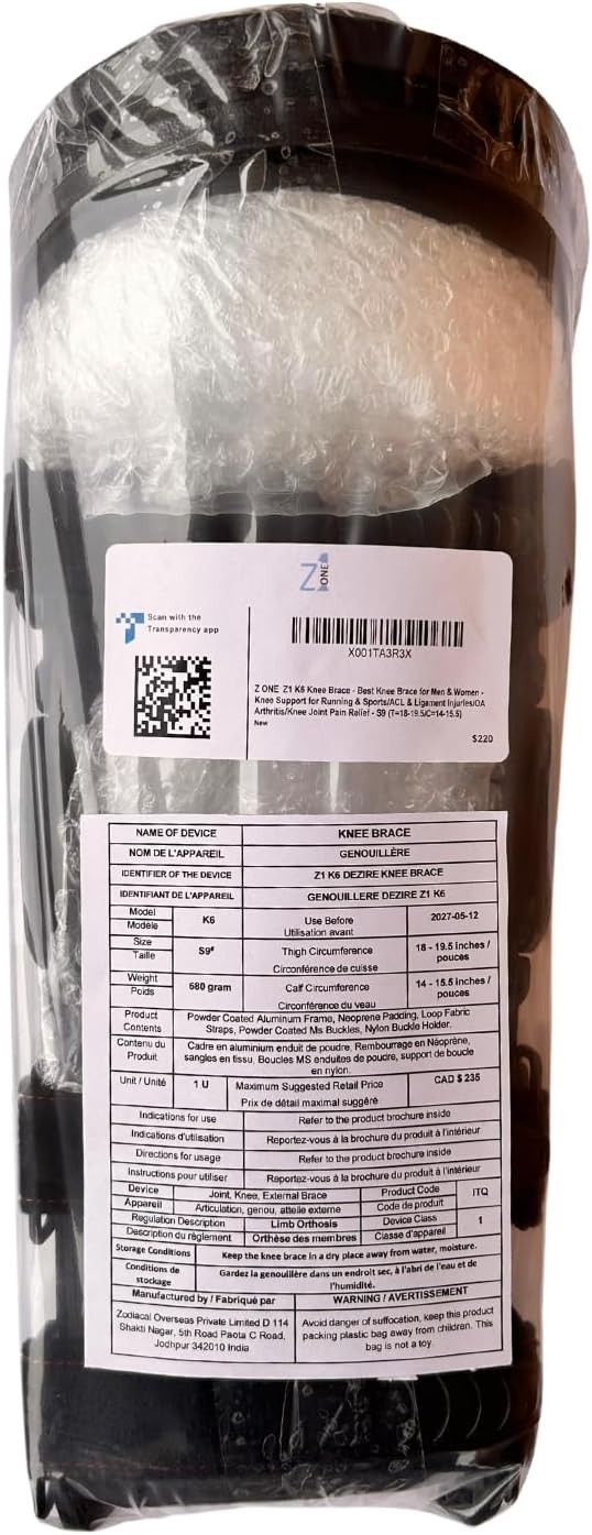 Z1 Hinged Knee Brace – Pain Relief & Osteoarthritis Support