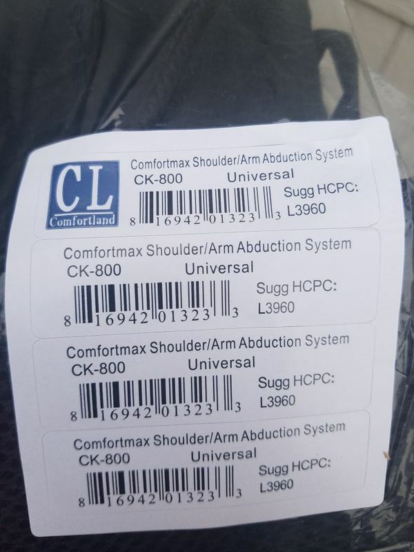 Comfortland CK-800 Comfortmax Shoulder/Arm Abduction System With DVD