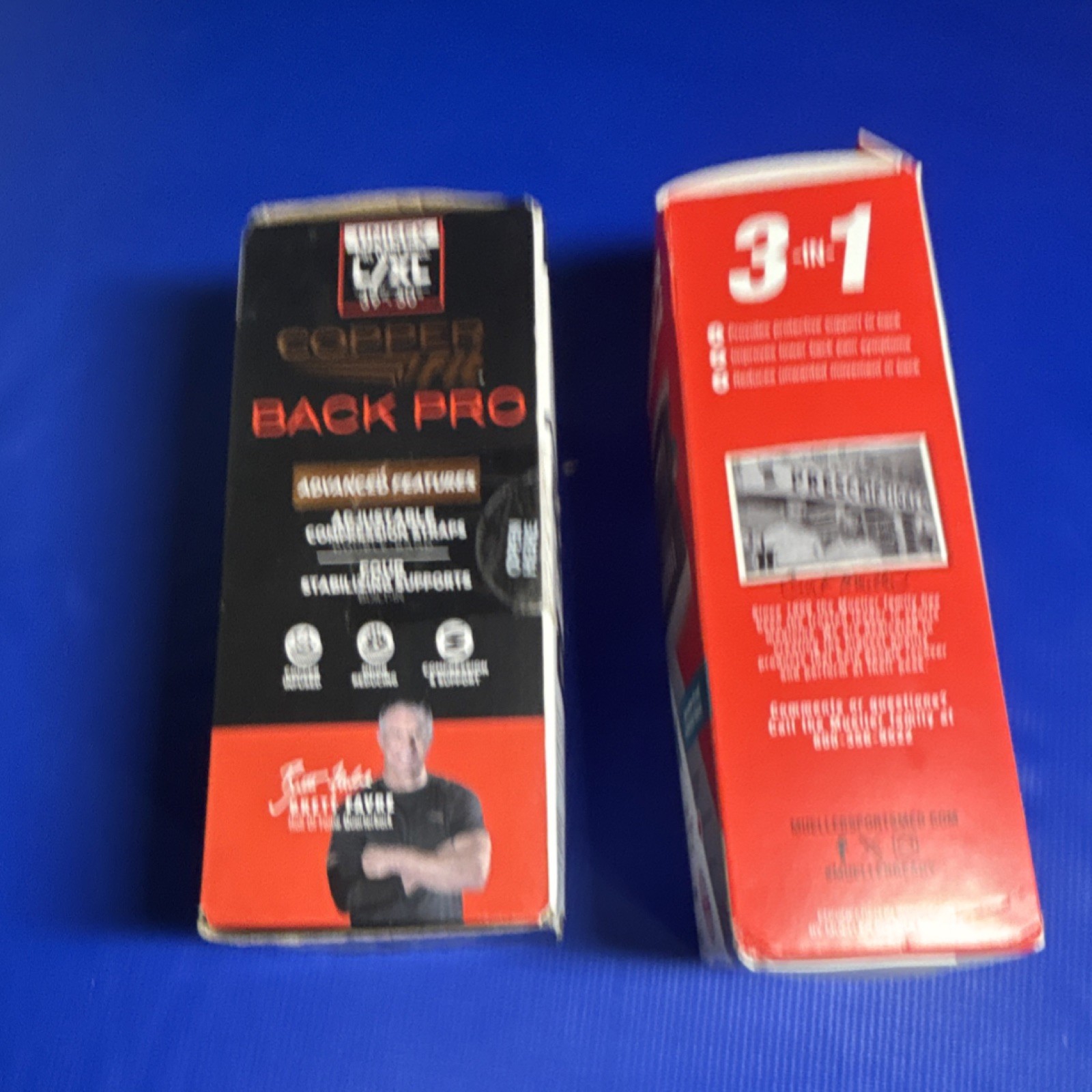 Copper Fit Back Pro L/XL + Mueller Adjustable Back Brace One Size, Black Lot 2