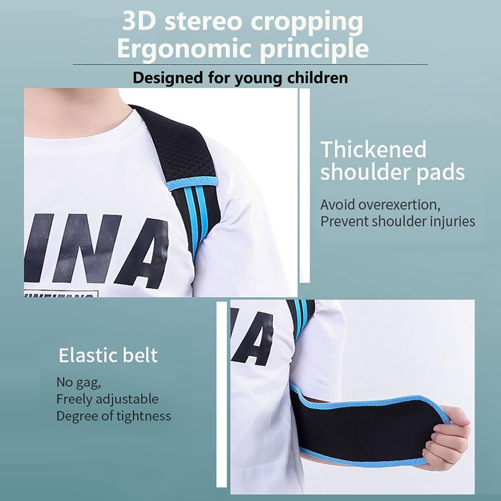 Adjustable Kids Posture Corrector – Back Brace for Humpback Prevention, Pink L