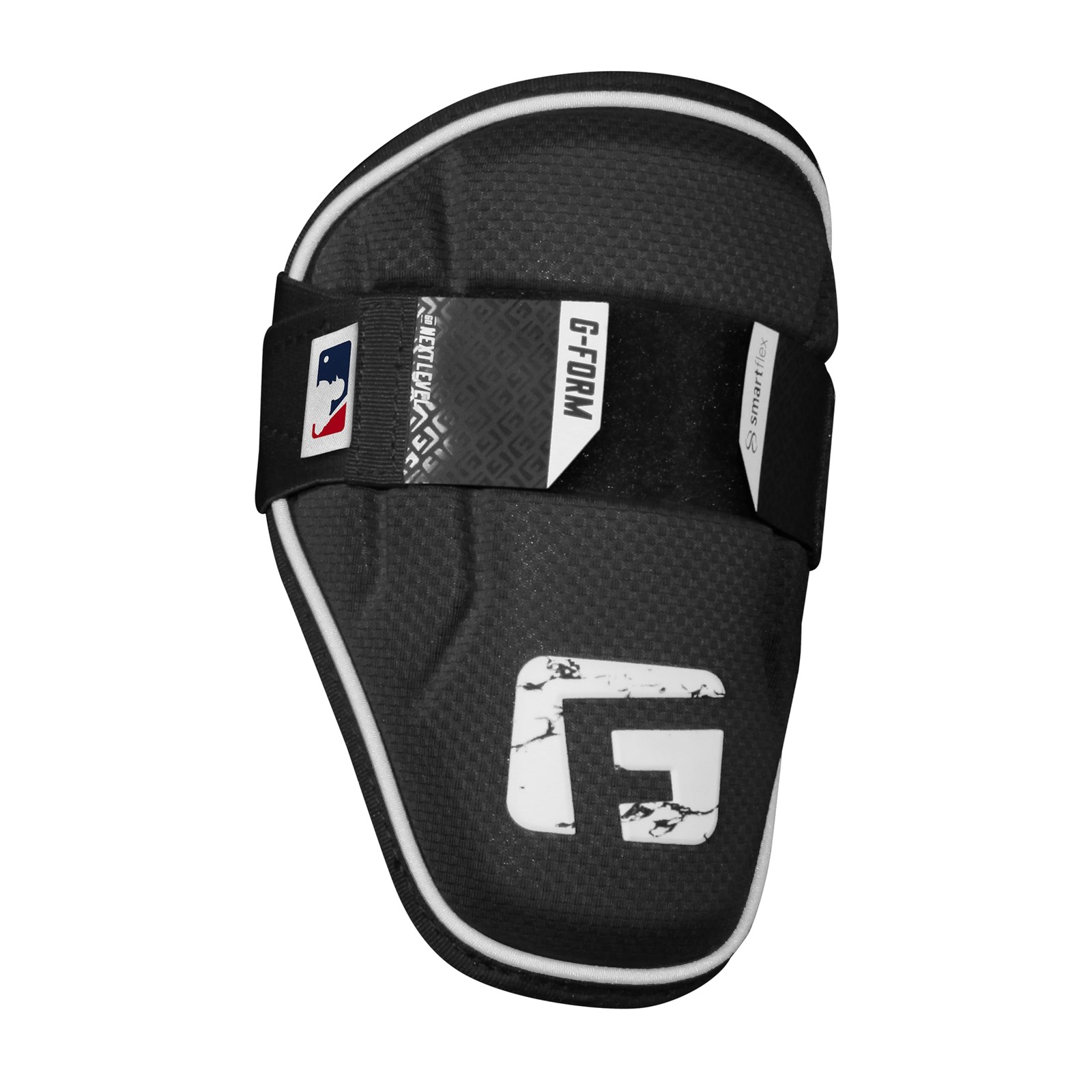 MLB Surge Baseball Elbow Guard, Black, Adult S/M