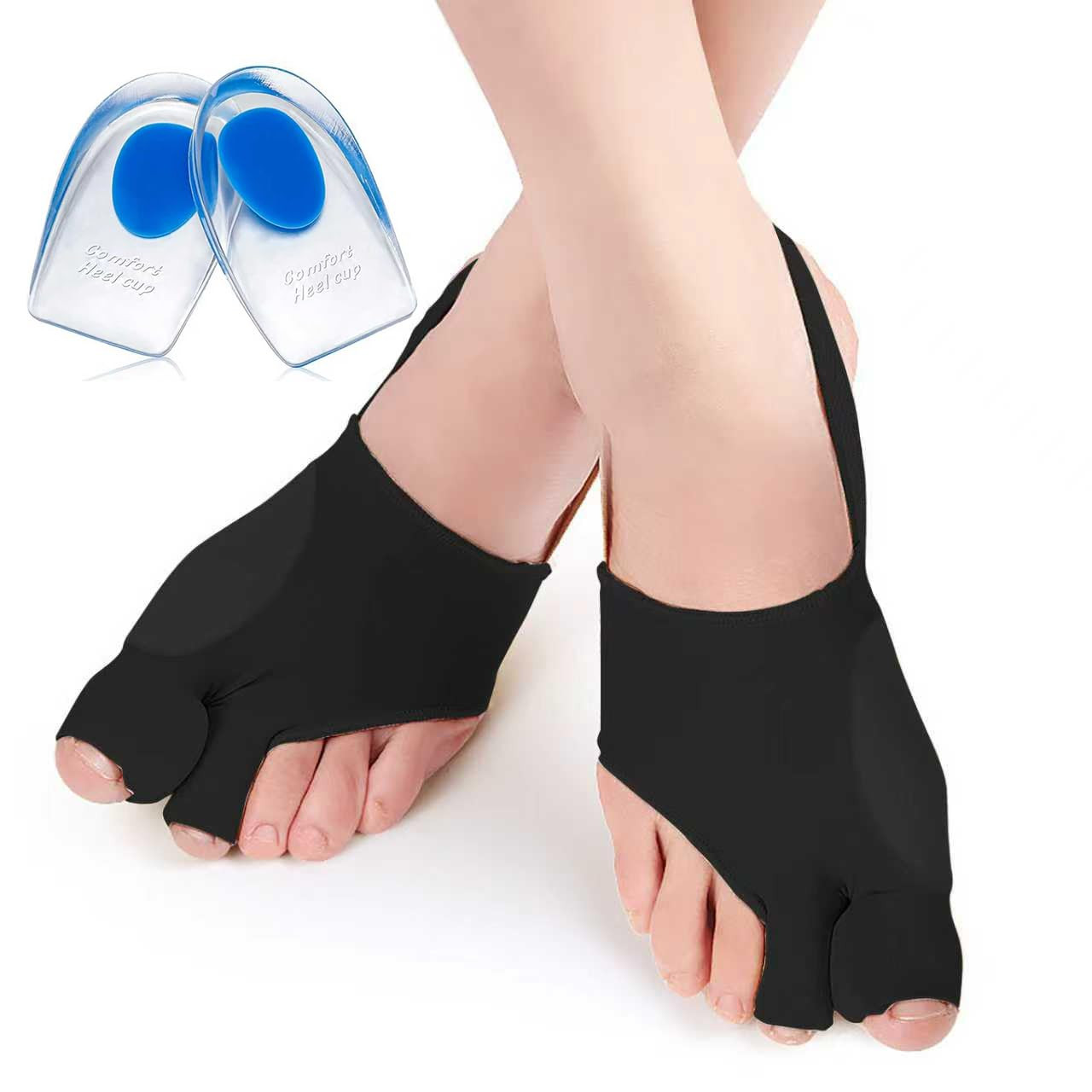 1 Pair Bunion Corrector/Splint/Brace & Big Toe Straightener/Separators for Hallu