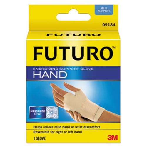 3m 09183EN Energizing Support Glove, Medium, Palm Size 7 1/2″ – 8 1/2″, Tan
