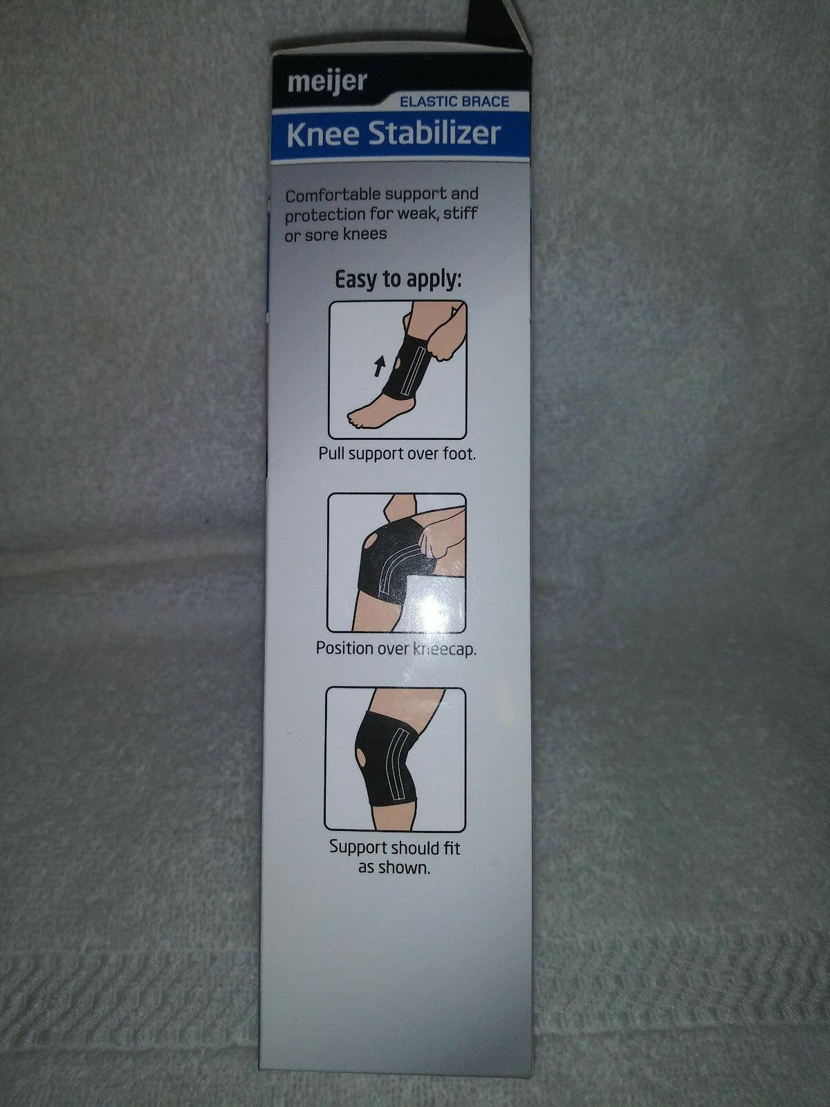 Meijer Knee Support Adjustable Brace New in Box S/Med