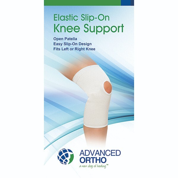 SM Advanced Ortho Elastic Slip-On Knee Support Open Patella 14-16″ Medium #325
