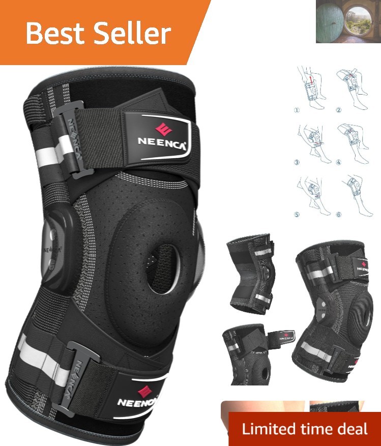 Ultimate Knee Support Brace with Copper Stabilizers – Doctor Recommended Relief