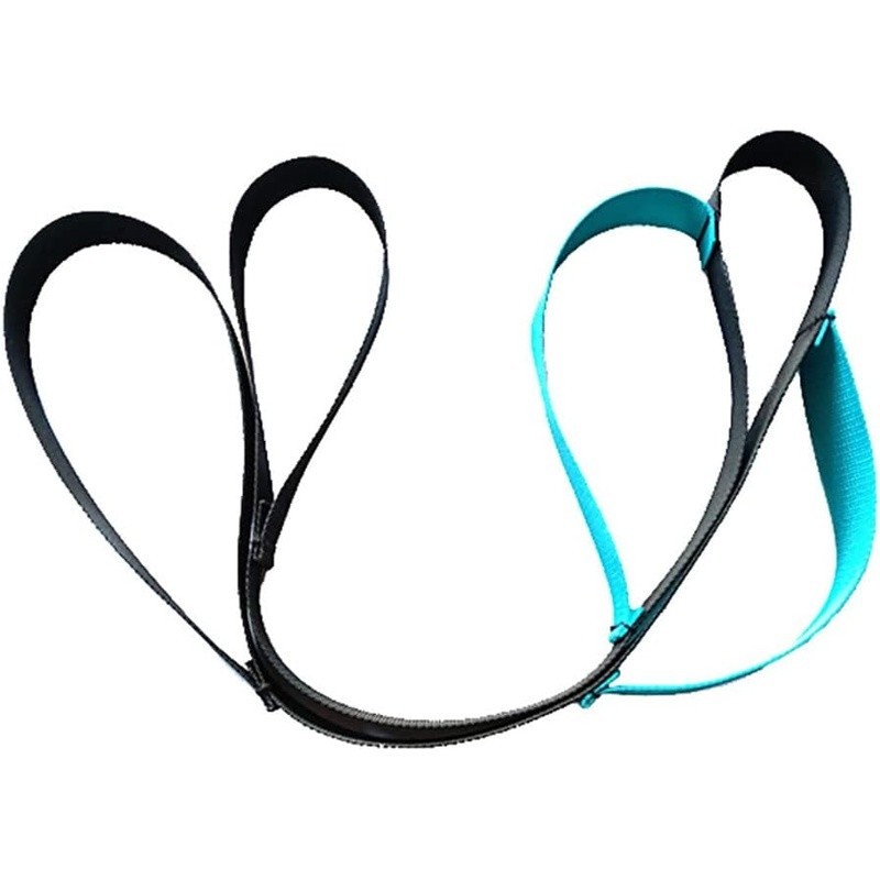 Multi Grip Leg Lifter Strap Hip Knee Injury Support W/ Hand Loops 41in New