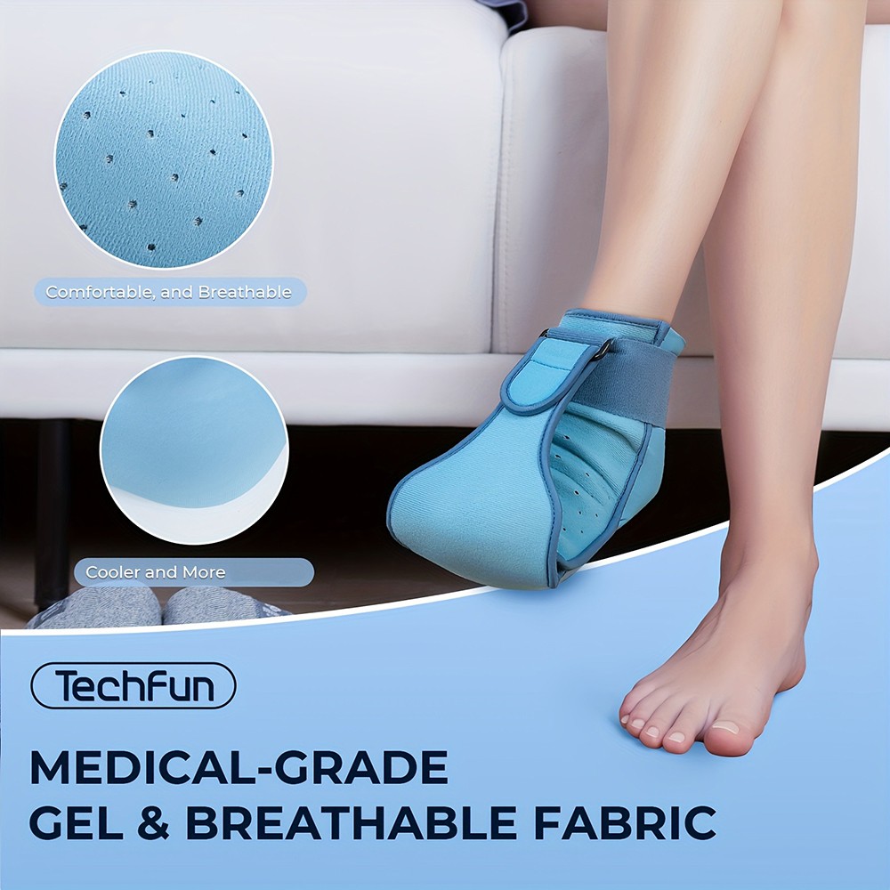 Night Splint Brace with Gel Ice Pack,Upgraded Planters Facetious for Women & Men